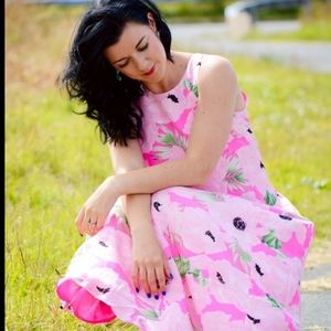 French Connection Holiday Poppy Silk Maxi sz 4